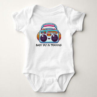 Funny Baby DJ im Training Bodysuit Strampler