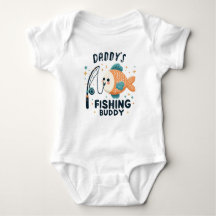 Funny Baby Fish | Daddy's Fishing Buddy Baby