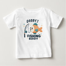 Funny Baby Fish | Daddy's Fishing Buddy Niedlich