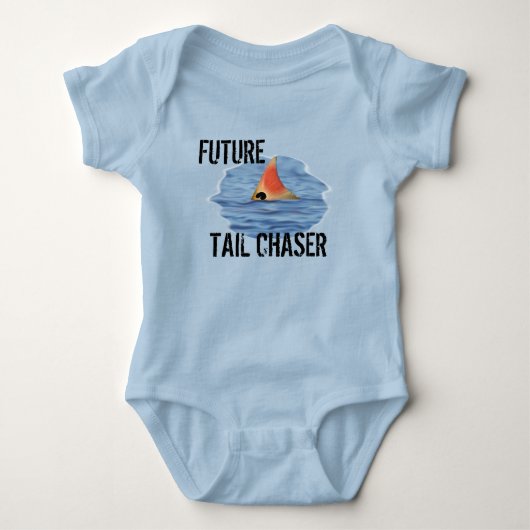 Funny Baby Fishing Strampler (Vorderseite)