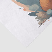 Funny Baby Fuchs Kopfhörer Seidenpapier (Detail)