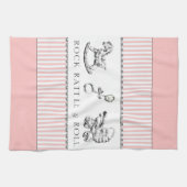 Funny Baby Girl Handtuch (Horizontal)