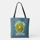 Funny Baby Goldfish All Over Print Totbeutel Tasche (Rückseite)