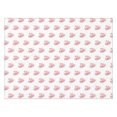 Funny Baby Hippo Tablecloth Tischdecke (Vorderseite (Horizontal))