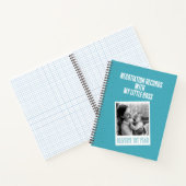 Funny Baby Journal mit KIMONO Muster Notizblock (Innenseite)