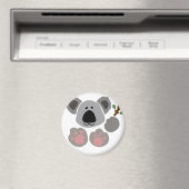 Funny Baby Koala Bear Art Magnet (In Situ (Geschirrspüler))