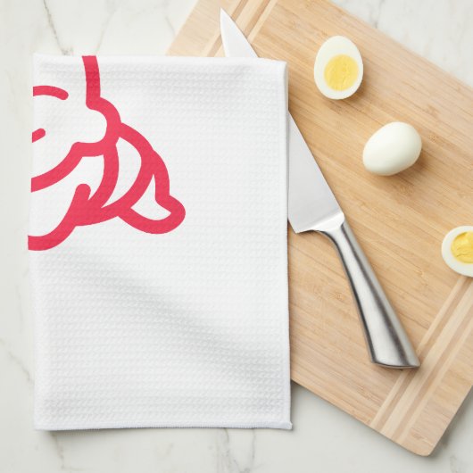 Funny Baby Kruk Philadelphia Premium Geschirrtuch (Viertel Falte)