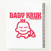 Funny Baby Kruk Philadelphia Premium Notizblock (Rückseite)