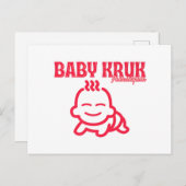 Funny Baby Kruk Philadelphia Premium Postkarte (Vorne/Hinten)