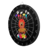 Funny Baby Lion King: Hakuna Matata Art Design Dartscheibe (Vorderseite rechts)