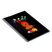 Funny Baby Lion King: Hakuna Matata Art Design Notizblock (Rechte Seite)