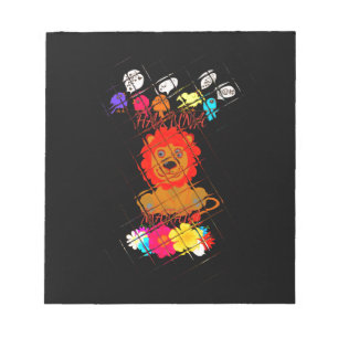 Funny Baby Lion King: Hakuna Matata Art Design Notizblock