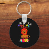 Funny Baby Lion King: Hakuna Matata Art Design Schlüsselanhänger (Vorderseite)