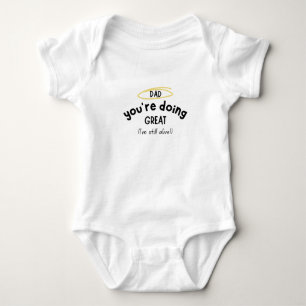 Funny Baby Outfit für den ersten Vatertag des Vate Strampler