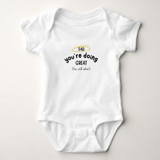 Funny Baby Outfit für den ersten Vatertag des Vate Strampler
