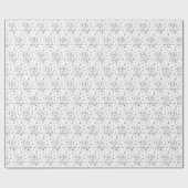 Funny BABY SEIN GEDECKTER AUSSERHALB Silber Glitze Geschenkpapier (Flach)