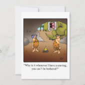 Funny Baby Shower Einladung (Vorderseite)