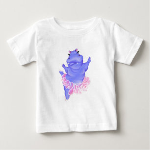 Funny Baby T - Shirt Ballerina Hippo Ballet Dancer