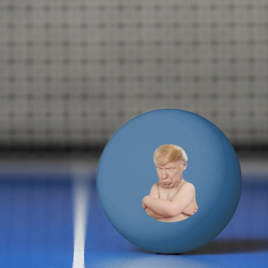 Funny Baby Trump Tischtennisball (Netto)