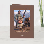 Funny Baby's First Steps Card Karte (Rückseite)