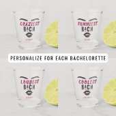 Funny Bach Face Lips Eyebrows Junggeselinnen-Absch Schnapsglas