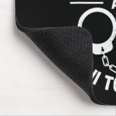 Funny Bachelor Junggeselinnen-Abschied Single Life Mousepad (Ecke)