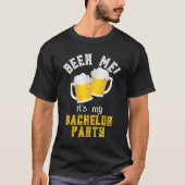 Funny Bachelor Party Beer Drinker Quote T-Shirt (Vorderseite)