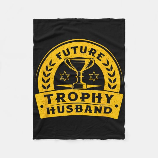 Funny Bachelor Party Future Ehemann Männer Groom T Fleecedecke (Vorderseite)