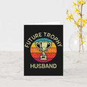 Funny Bachelor Party Future Ehemann Männer Groom T Karte (Gelbe Blume)