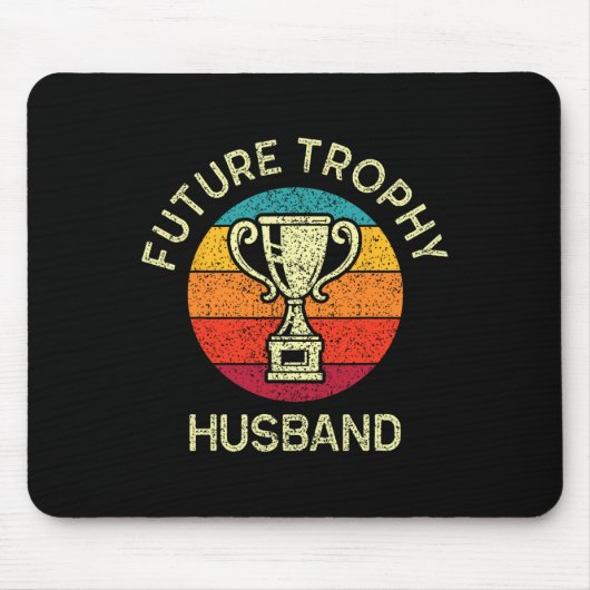 Funny Bachelor Party Future Ehemann Männer Groom T Mousepad (Vorne)