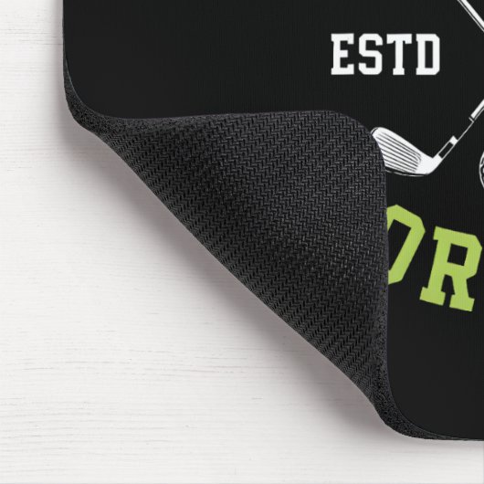 Funny Bachelor Party Groom Design gleiche Loch For Mousepad (Ecke)