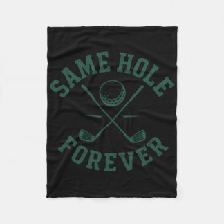 Funny Bachelor Party Groom immer das gleiche Loch Fleecedecke