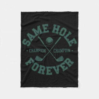 Funny Bachelor Party Groom Shirt für immer das gle Fleecedecke