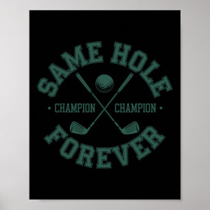 Funny Bachelor Party Groom Shirt für immer das gle Poster