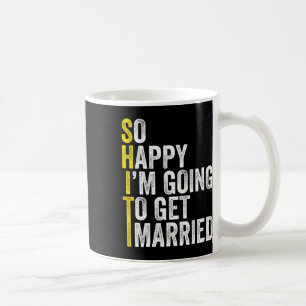 Funny Bachelor Party Groom Shirt Kaffeetasse
