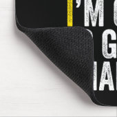 Funny Bachelor Party Groom Shirt Mousepad (Ecke)