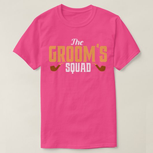 Funny Bachelor Party Grooms Crew Stag Wedding Part T-Shirt (Design vorne)