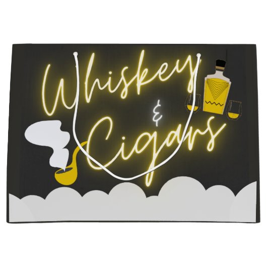 Funny Bachelor Party Große Geschenktüte (Vorderseite)