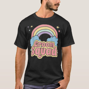 Funny Bachelor Party Group Set Groom Squad 649 T-Shirt