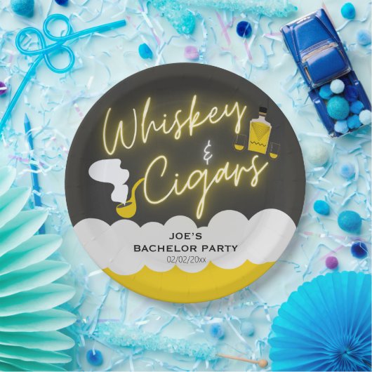 Funny Bachelor Party Pappteller (Party)