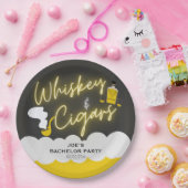 Funny Bachelor Party Pappteller (Party)