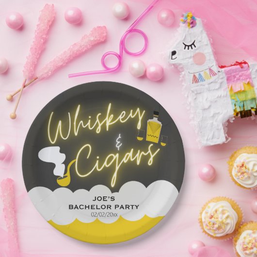 Funny Bachelor Party Pappteller (Party)