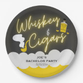 Funny Bachelor Party Pappteller (Vorderseite)