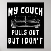 Funny Bachelor Party S Pull Out Mens Humor Sarcast Poster (Vorne)