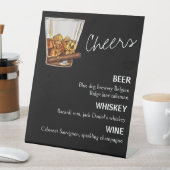 Funny Bachelor Party Sockelschild (In Situ)