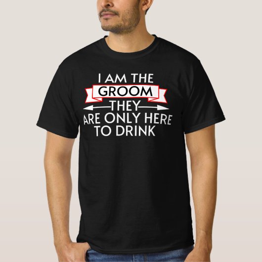 Funny Bachelor Party T-Shirt (Vorderseite)