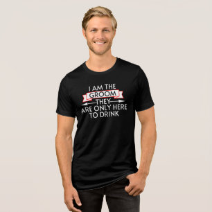 Funny Bachelor Party Tri-Blend Shirt