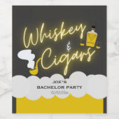 Funny Bachelor Party Weinetikett (Einzelnes Label)