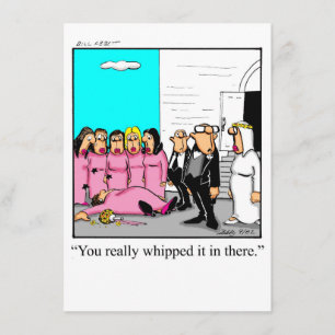 Funny Bacheloratte Party Einladungen