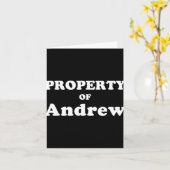 Funny Bachelorette Geschenke für Brauteigentum von Karte (Gelbe Blume)